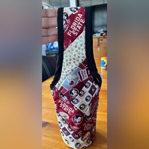 Florida State University Seminoles wine bottle tote.